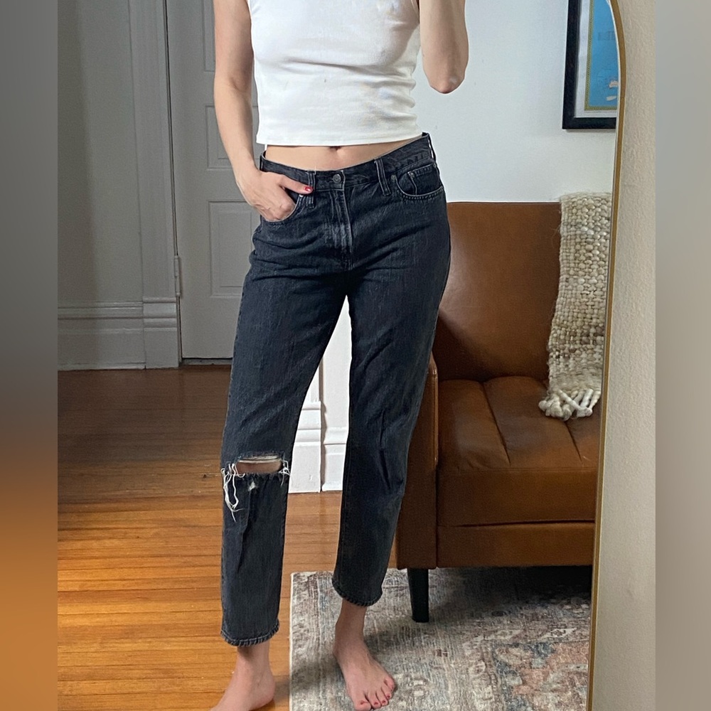Madewell straight leg jeans